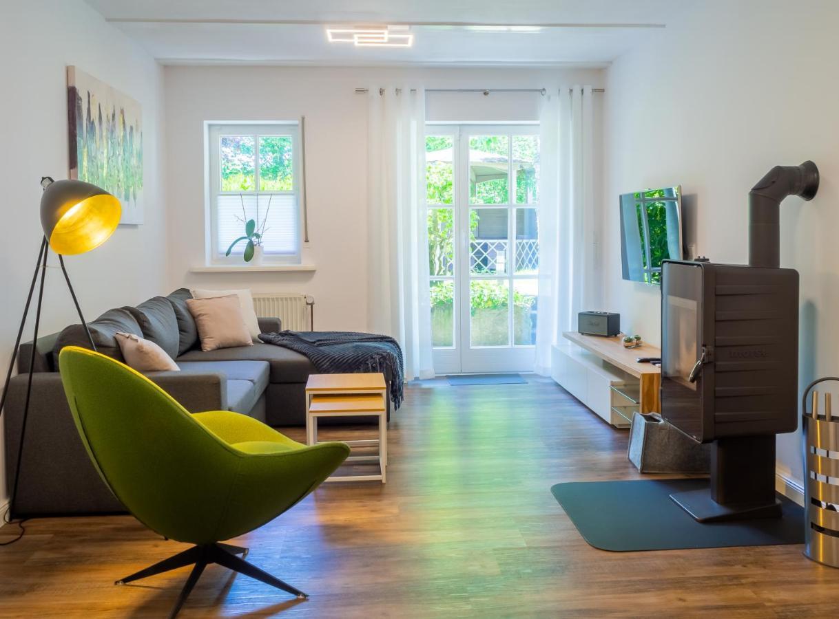 Apartment Davinci - Sauna, Kamin, Garten, E-Bikes Ольпе Экстерьер фото